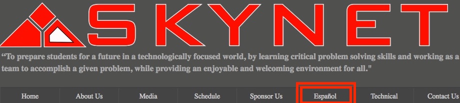 Our New Español Page