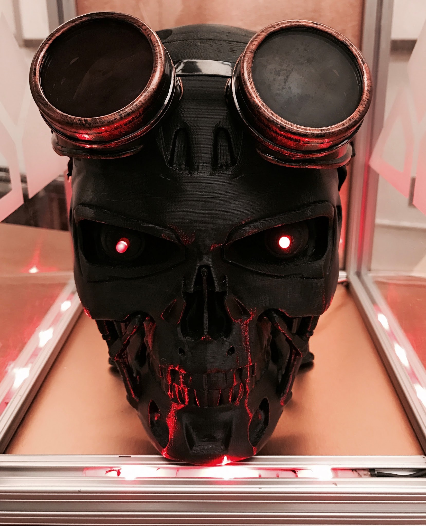 “We’re Back” – The Steampunked Terminator is Here