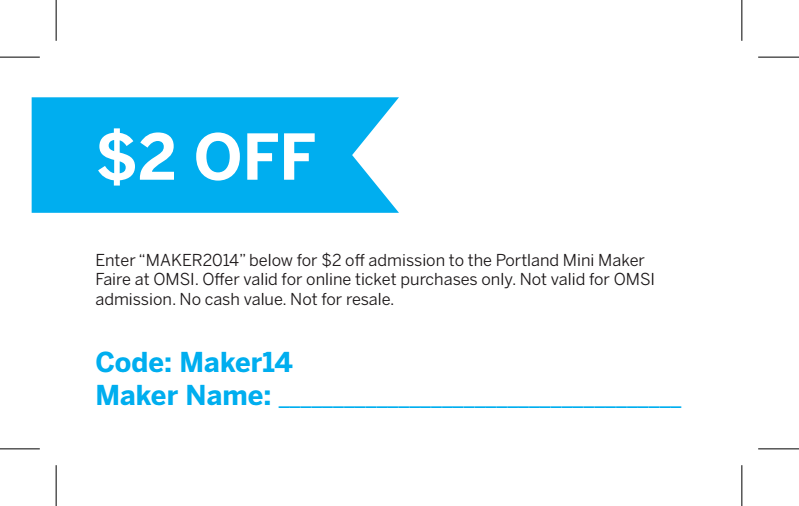 Save $2 Off Admission!